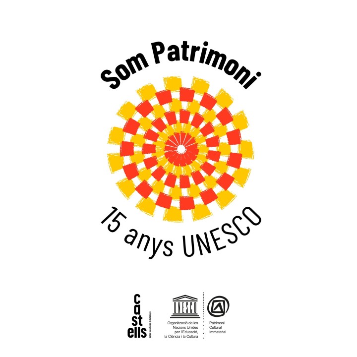 Penó imatge "15 anys UNESCO"